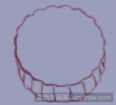 彩铅画教程：教你画月饼