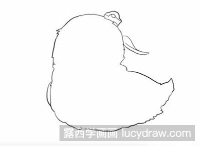 简笔画教程怎么画鸽子