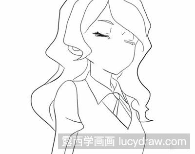 简笔画教程怎么画《小魔女学园》戴安娜