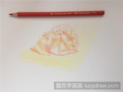 煎饺彩铅画教程