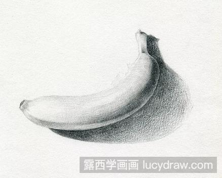 素描教程：教你画一根香蕉