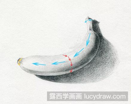素描教程：教你画一根香蕉