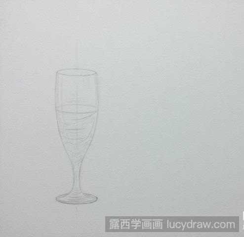 教你画一幅简单唯美的水彩画（杯子、葡萄）