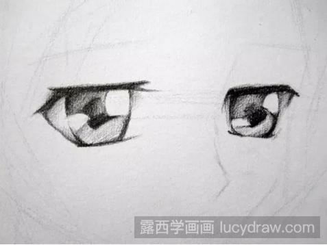 详细漫画女生眼睛的画法教程