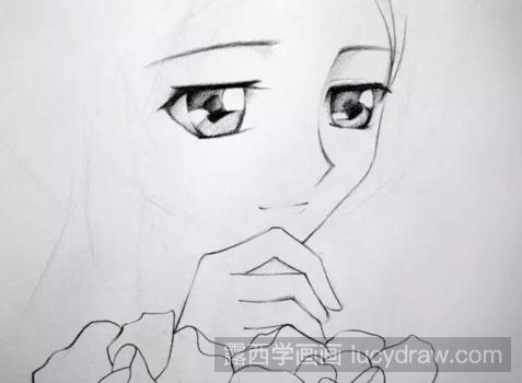 详细漫画女生眼睛的画法教程