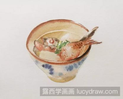 水彩画教程：教你画杰米扬的鱼汤