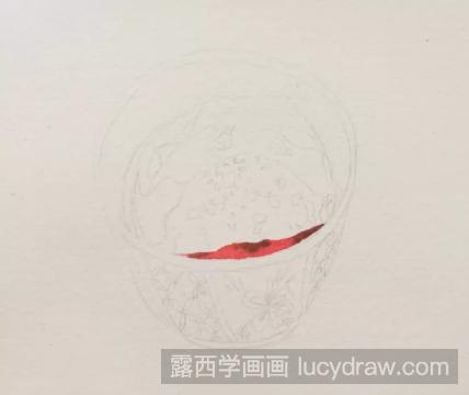 水彩画教程：教你画红油饺子