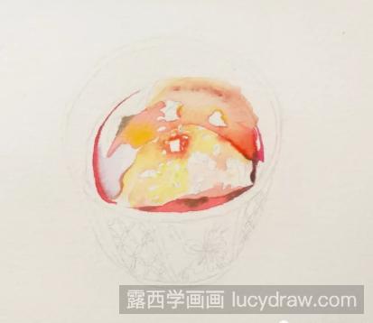 水彩画教程：教你画红油饺子