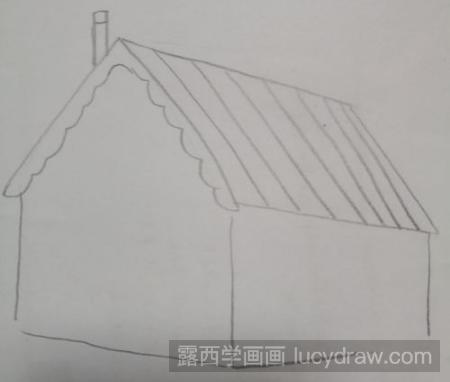 儿童画教程：教你画美丽的房子