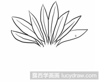 怎么画侏罗纪树木