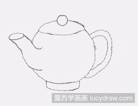 簡筆畫教程:教你畫茶壺