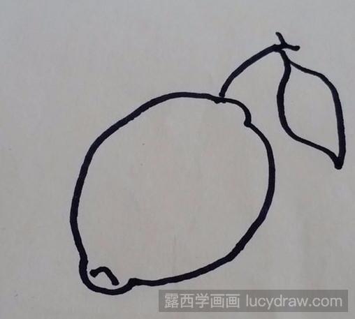 简笔画教程：教你画柠檬