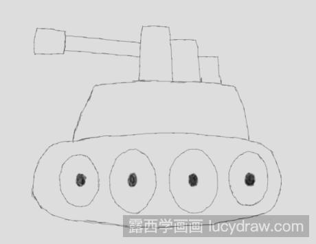 简笔画教程：教你画坦克