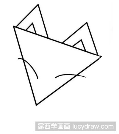 简笔画教程：教你用几何体画狐狸
