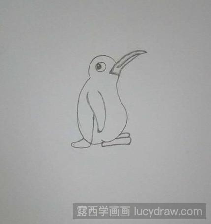 简笔画教程：教你画胖企鹅