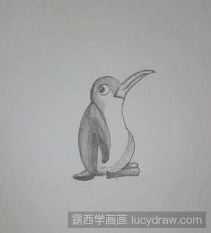 简笔画教程：教你画胖企鹅
