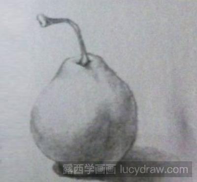 素描教程：教你画水果梨