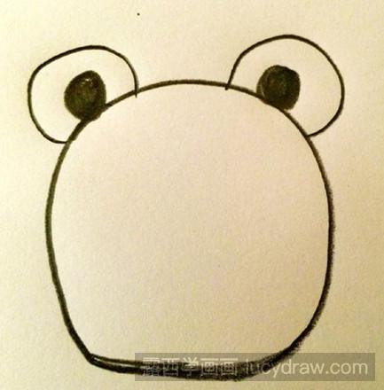 简笔画教程：青蛙的简笔画法