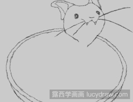 简笔画教程：教你画冰激凌小猫