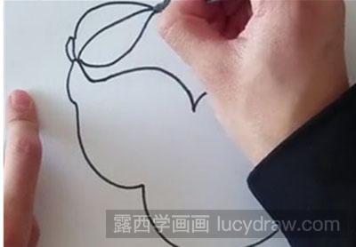 怎么画小葫芦