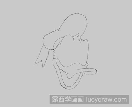 简笔画教程：教你画唐老鸭