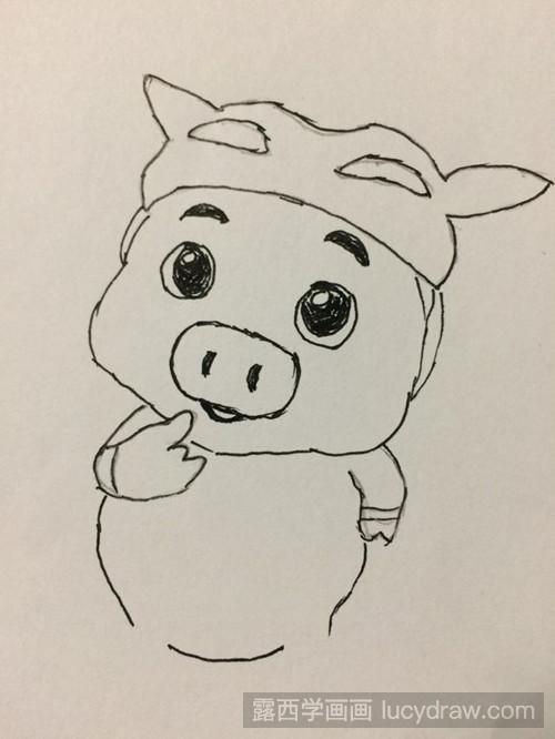 教你画猪猪侠简笔画