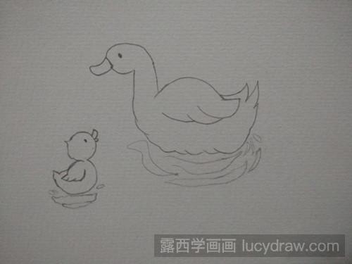 教你画小黄鸭