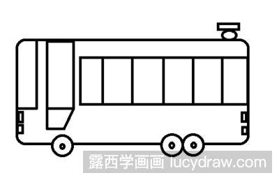 简笔画教程：教你画公交车