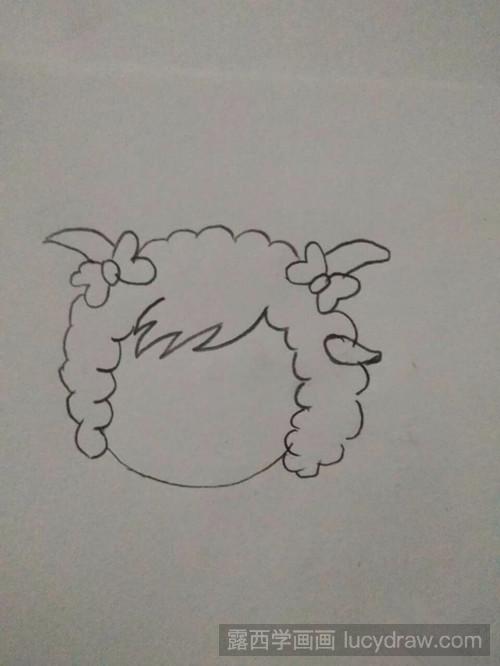 教你画漂亮的美羊羊