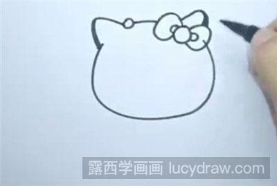 怎么画简笔画HelloKitty