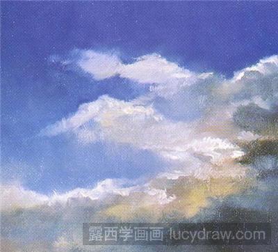 油画教程：风景画天空怎么画？
