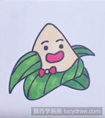 简笔画教程：怎么画粽子