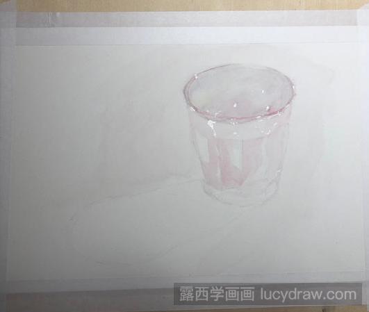 杯子的简单水彩画法