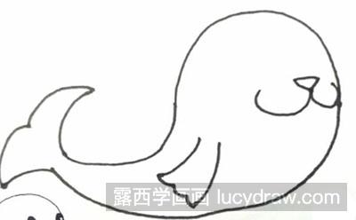 简笔画教程：怎么画小海豹