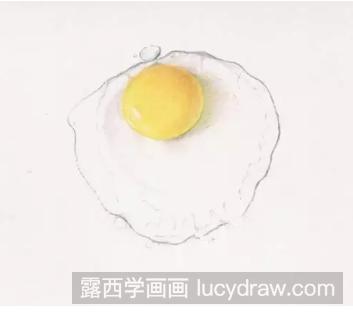 彩铅画教程：教你画煎蛋