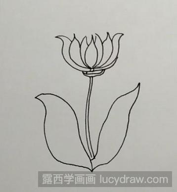 儿童画教程：教你画小花