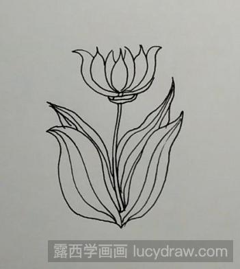 儿童画教程：教你画小花