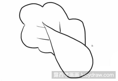 怎么绘制简笔画大白菜