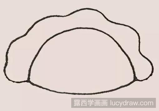 简笔画教程：教你画饺子