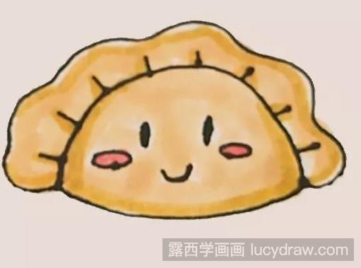 简笔画教程：教你画饺子