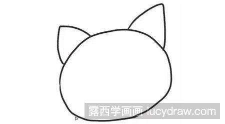 怎么绘制简笔画小猫