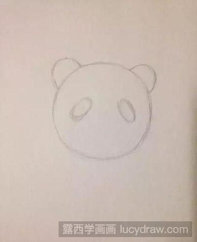 儿童画熊猫画法教程