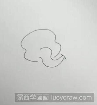 简笔画教程：教你画小象