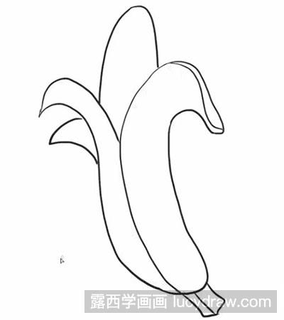简笔画教程：怎么绘制香蕉