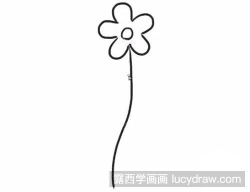 简笔画教程：怎么绘制花草