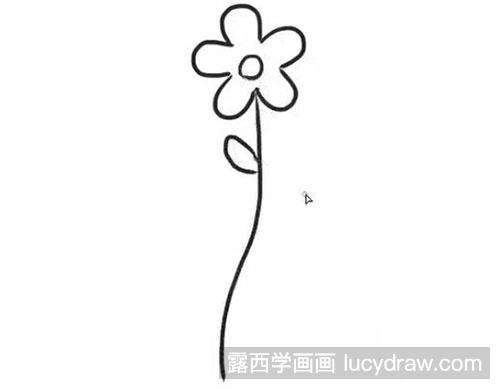 简笔画教程：怎么绘制花草