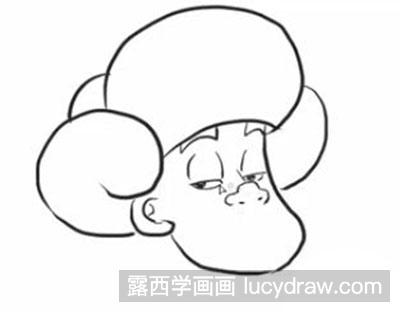 简笔画教程：怎么绘制光头强