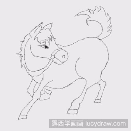 小马的简笔画法