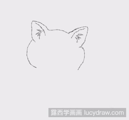 可爱的小猫简笔画法