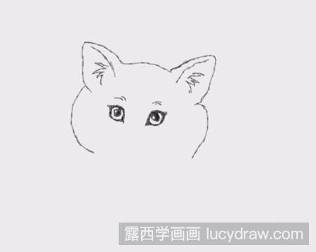 可爱的小猫简笔画法